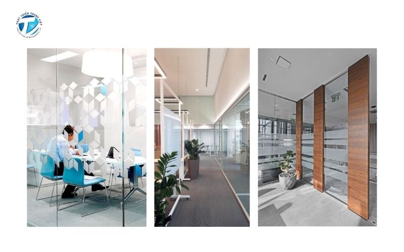 Dán kính mờ văn phòng đẹp – Xu hướng thiết kế nổi bật